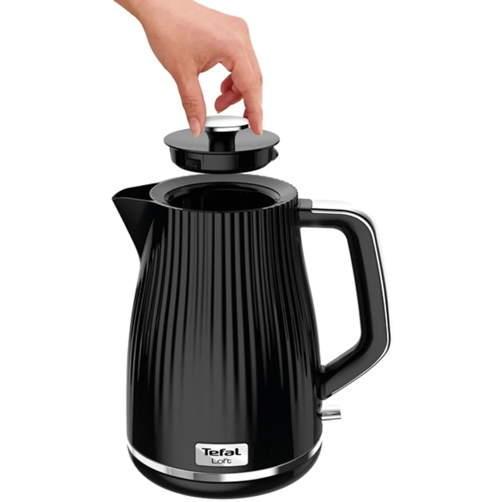 ელექტრო ჩაიდანი Tefal KO250830, 2400W, 1.7L, Electric Kettle, Black