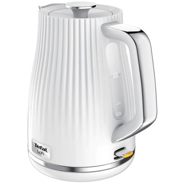 ელექტრო ჩაიდანი Tefal KO250130, 2400W, 1.7L, Electric Kettle, White