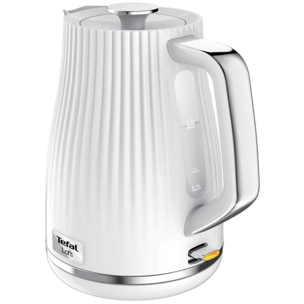 ელექტრო ჩაიდანი Tefal KO250130, 2400W, 1.7L, Electric Kettle, White