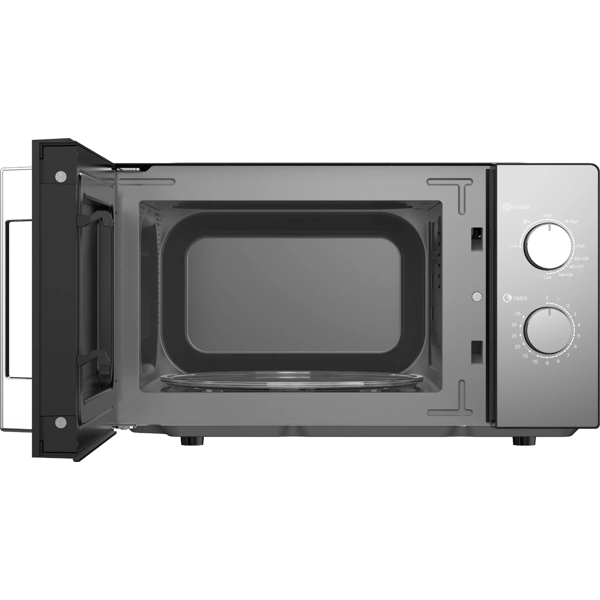 მიკროტალღური ღუმელი Hoffmann G2630S, 1100W, 20L, Microwave Oven, Silver