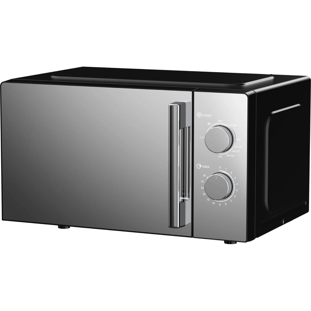 მიკროტალღური ღუმელი Hoffmann G2630S, 1100W, 20L, Microwave Oven, Silver