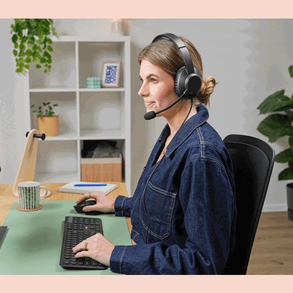 ყურსასმენი Trust 25461 AYDA MAX, Headset, Wired, USB-C, USB, Black