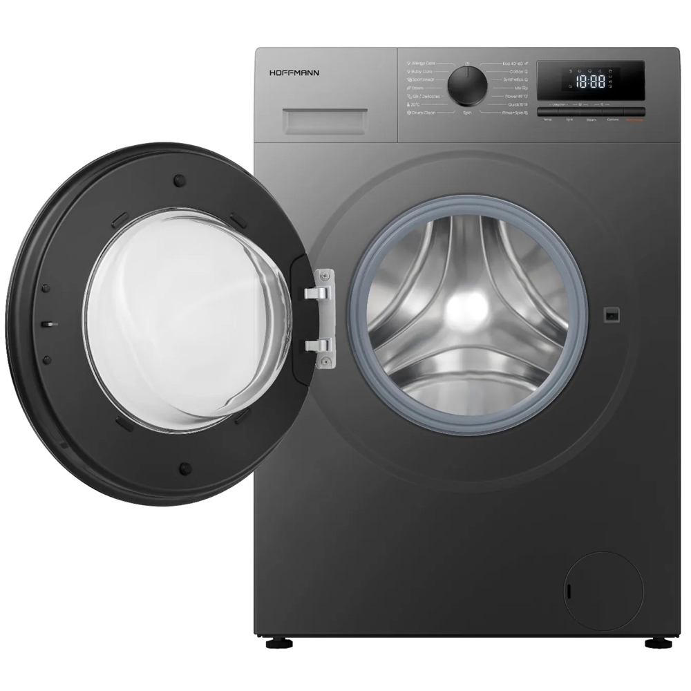 სარეცხი მანქანა Hoffmann WFME6012S, 6Kg, 59Db, Washing Machine, Silver