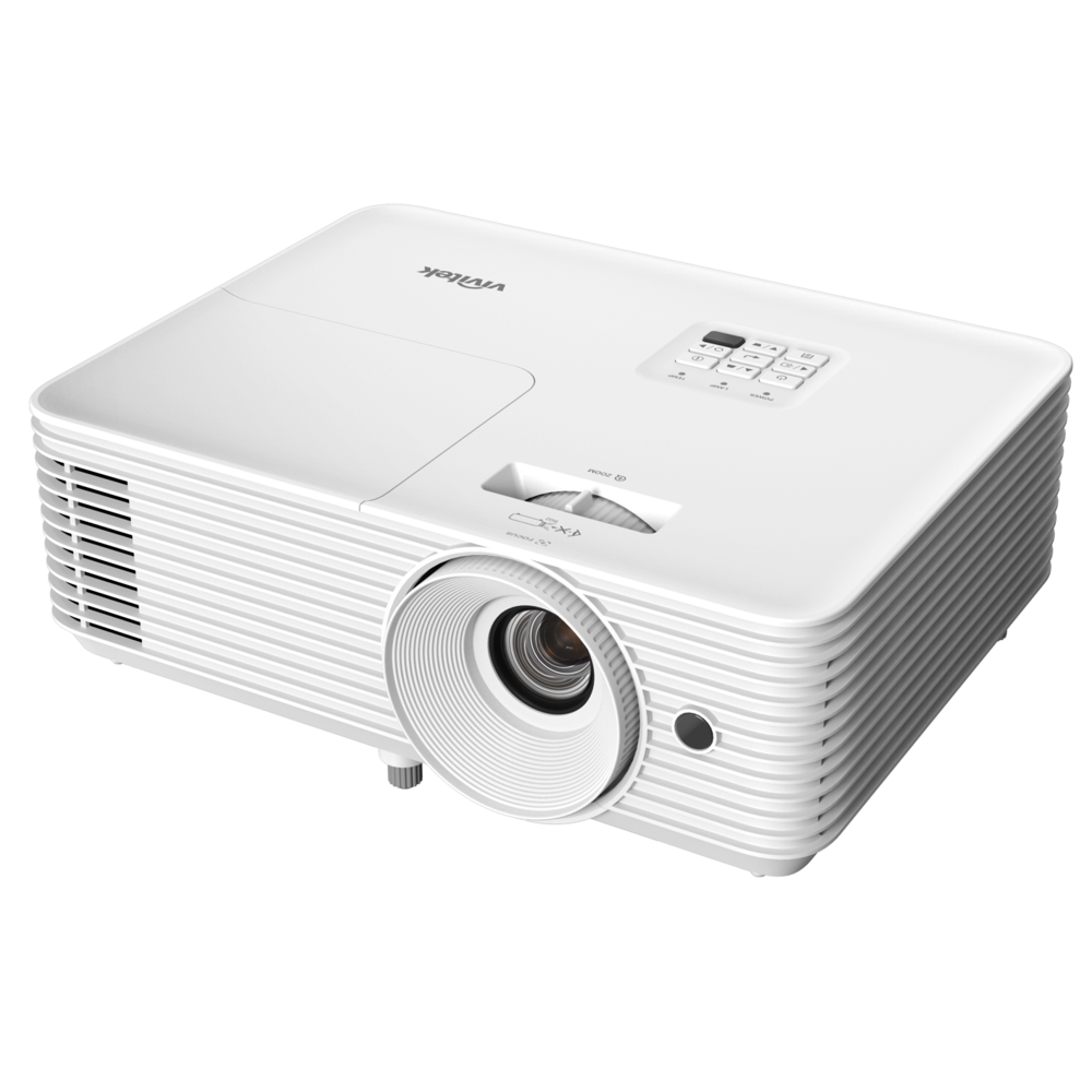Portable DLP Projector Vivitek DH382, FHD 1920x1080, 4500Lm, White