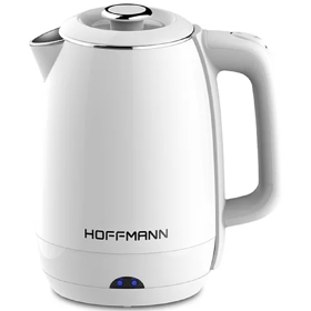 ელექტრო ჩაიდანი Hoffmann KT2240W, 1800W, 1.8L, Electric Kettle, White