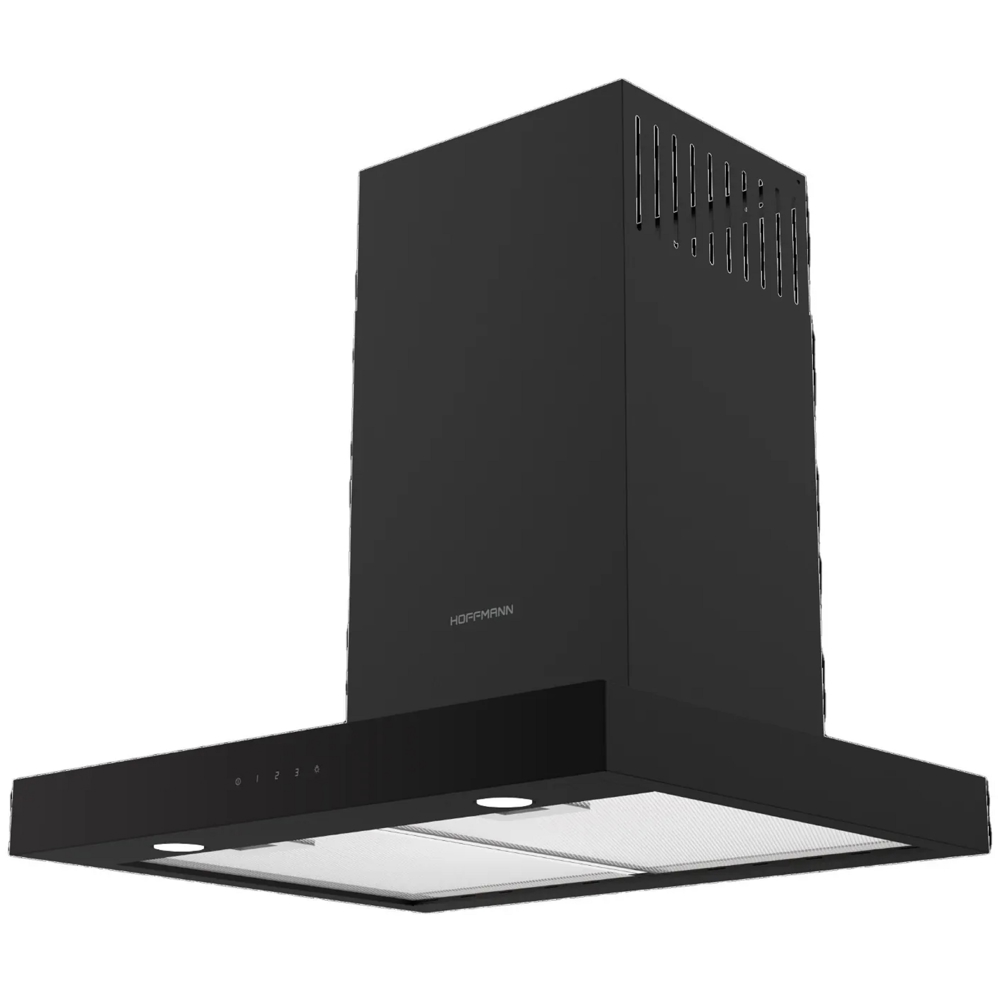 გამწოვი Hoffmann TTHD-450TB, 433m³/h, Hood, Black