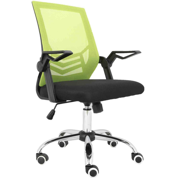 საოფისე სავარძელი OEM OC-007 CTRIM, Office Chair, Black/Green