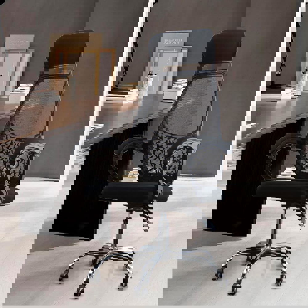 საოფისე სავარძელი OEM OC-018A CTRIM, Office Chair, Black