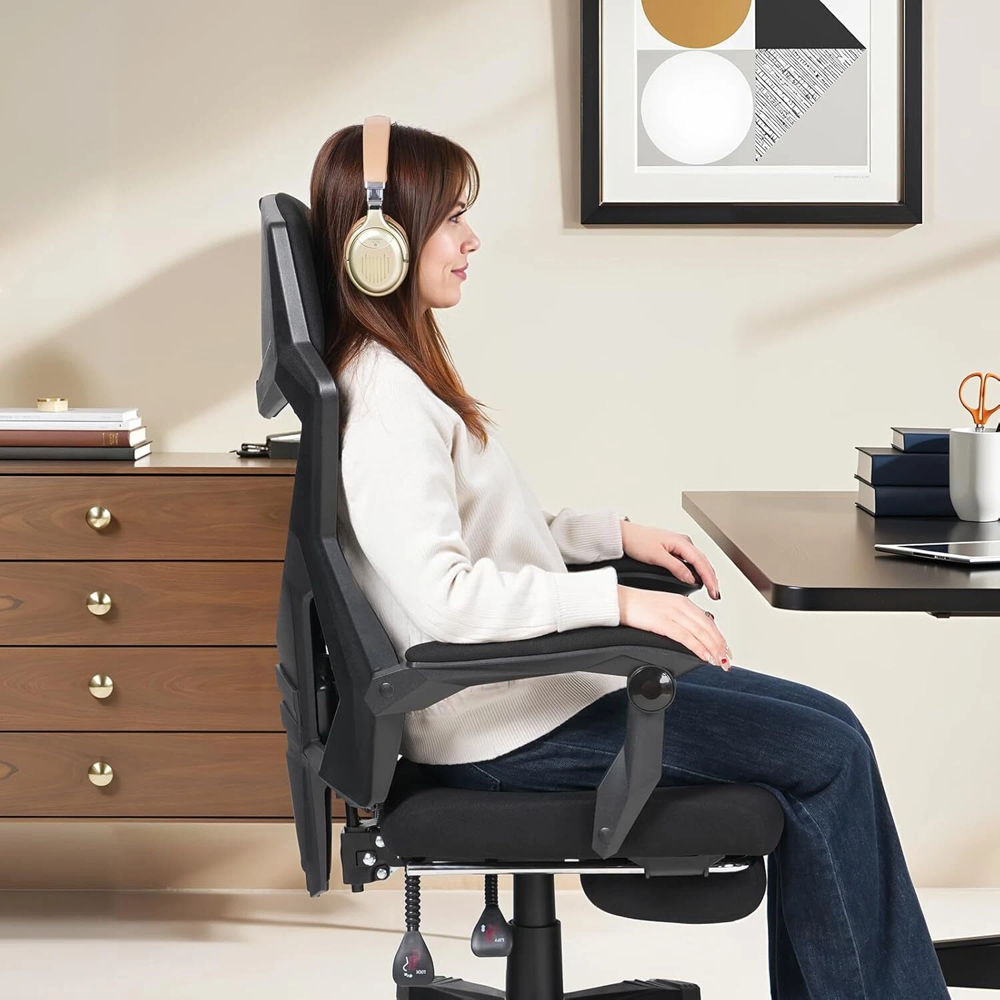 საოფისე სავარძელი OEM OC-017A CTRIM, Office Chair, Black