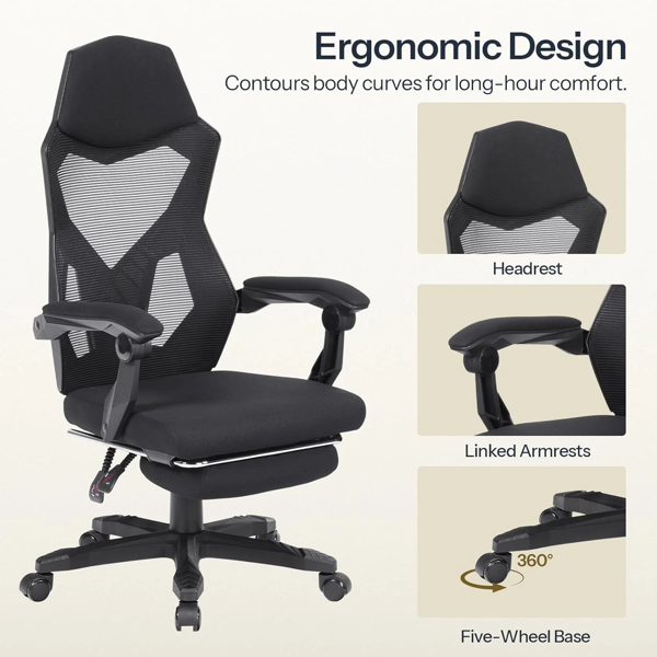 Office Chair OEM OC-017A CTRIM, Black