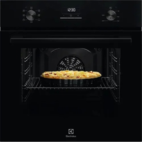 ჩასაშენებელი ელექტრო ღუმელი Electrolux LOH3H00BK, 2090W, 65L, Built-In Electric Oven, Black