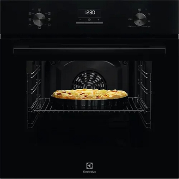 ჩასაშენებელი ელექტრო ღუმელი Electrolux LOH3H00BK, 2090W, 65L, Built-In Electric Oven, Black