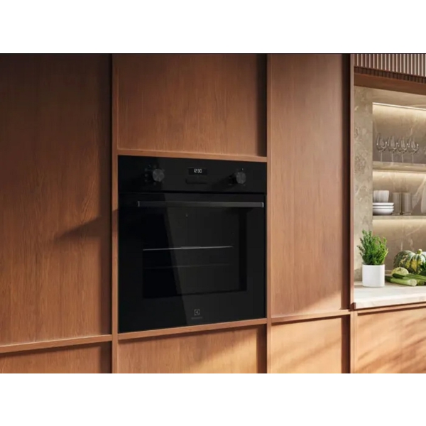ჩასაშენებელი ელექტრო ღუმელი Electrolux LOH3H00BK, 2090W, 65L, Built-In Electric Oven, Black