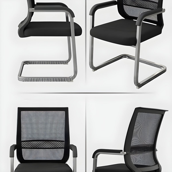 ვიზიტორის სავარძელი OEM OC-054 CTRIM, Visitor Chair, Black