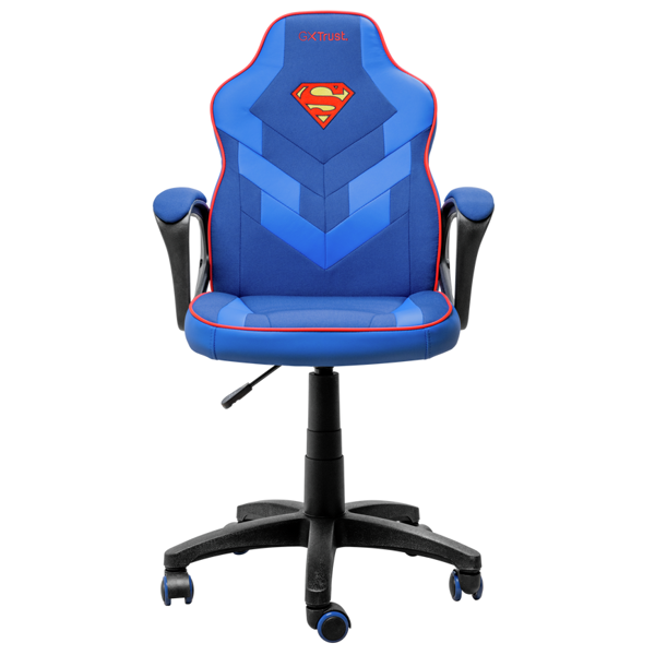 საბავშვო გეიმერული სავარძელი Trust 25741 GXT703SM Revvov Superman, Kids Gaming Chair, Blue