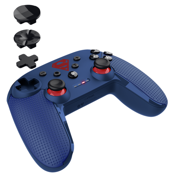 Gaming Controller Trust 25744 GXT542SM Muta, For Windows, iOS, Android, Wireless, USB, Bluetooth, Blue
