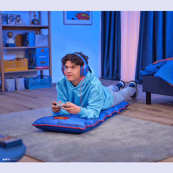 ყურსასმენი Trust 25738 GXT416SM Zirox Superman, Headset, Wired, 3.5mm, Blue