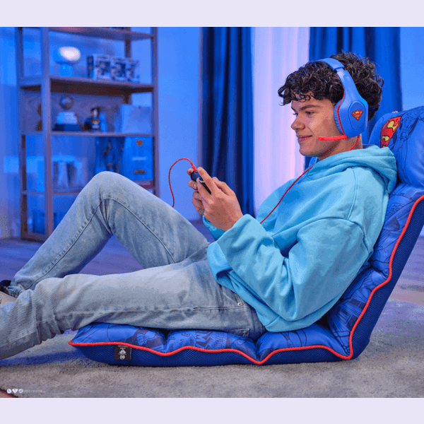 ყურსასმენი Trust 25738 GXT416SM Zirox Superman, Headset, Wired, 3.5mm, Blue