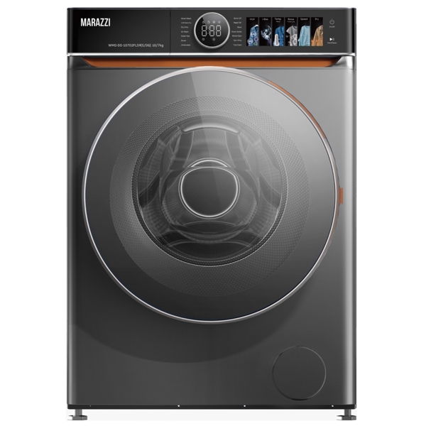 სარეცხი+საშრობი მანქანა Marazzi WMD-DD-10702FL59(S/DG), 10/7Kg, A+++, 1200Rpm, Washing+Dryer Machine, Grey