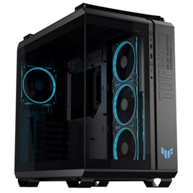 Computer Case Asus TUF 90DC0090-B19020 GT502 Horizon ARGB, MidT, Micro ATX, ATX, Mini ITX, 2xUSB 3.2, USB 3.2, headphone/Microphone, Black