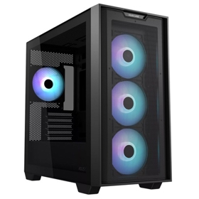 Computer Case Asus 90DC00H0-B19010 A21 Plus, MiniT, Mini ITX, Micro ATX, 2xUSB 3.2, headphone/Microphone, Black