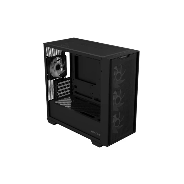 Computer Case Asus 90DC00H0-B19010 A21 Plus, MiniT, Mini ITX, Micro ATX, 2xUSB 3.2, headphone/Microphone, Black