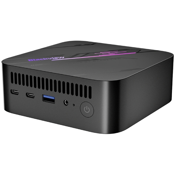 Mini PC Blackview MP100 Pro, i5-12450H, 16GB, 512GB SSD, Integrated, W11P, Black