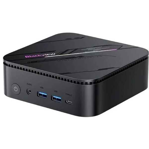 Mini PC Blackview MP100 Pro, i5-12450H, 16GB, 512GB SSD, Integrated, W11P, Black