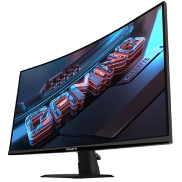 მონიტორი Gigabyte 20VM0-GS27QCABM-1EKR GS27QCA, 27", Curved Monitor, QHD, VA, HDMI, DP, Black