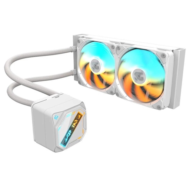 Liquid Cooling Gigabyte GP-GIGABYTE GME 240I ICE ARGB, 120mm, 2200Rpm, White