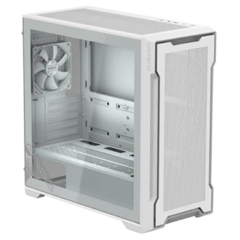 ქეისი Gigabyte C102GI GLASS, Computer Case, MidiT, Mini ITX, Micro ATX, 2xUSB 3.0, Audio, White