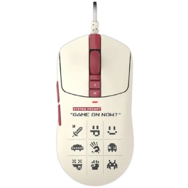 მაუსი A4Tech W72 Bloody, Wired, USB, Gaming Mouse, Beige/Red