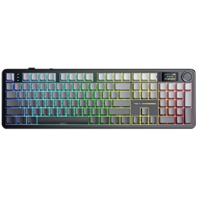 კლავიატურა Aula F108PRO, Nimbus switch V3, Wireless, Bluetooth, USB-C, RGB, Mechanical Gaming Keyboard, Gradient Gray