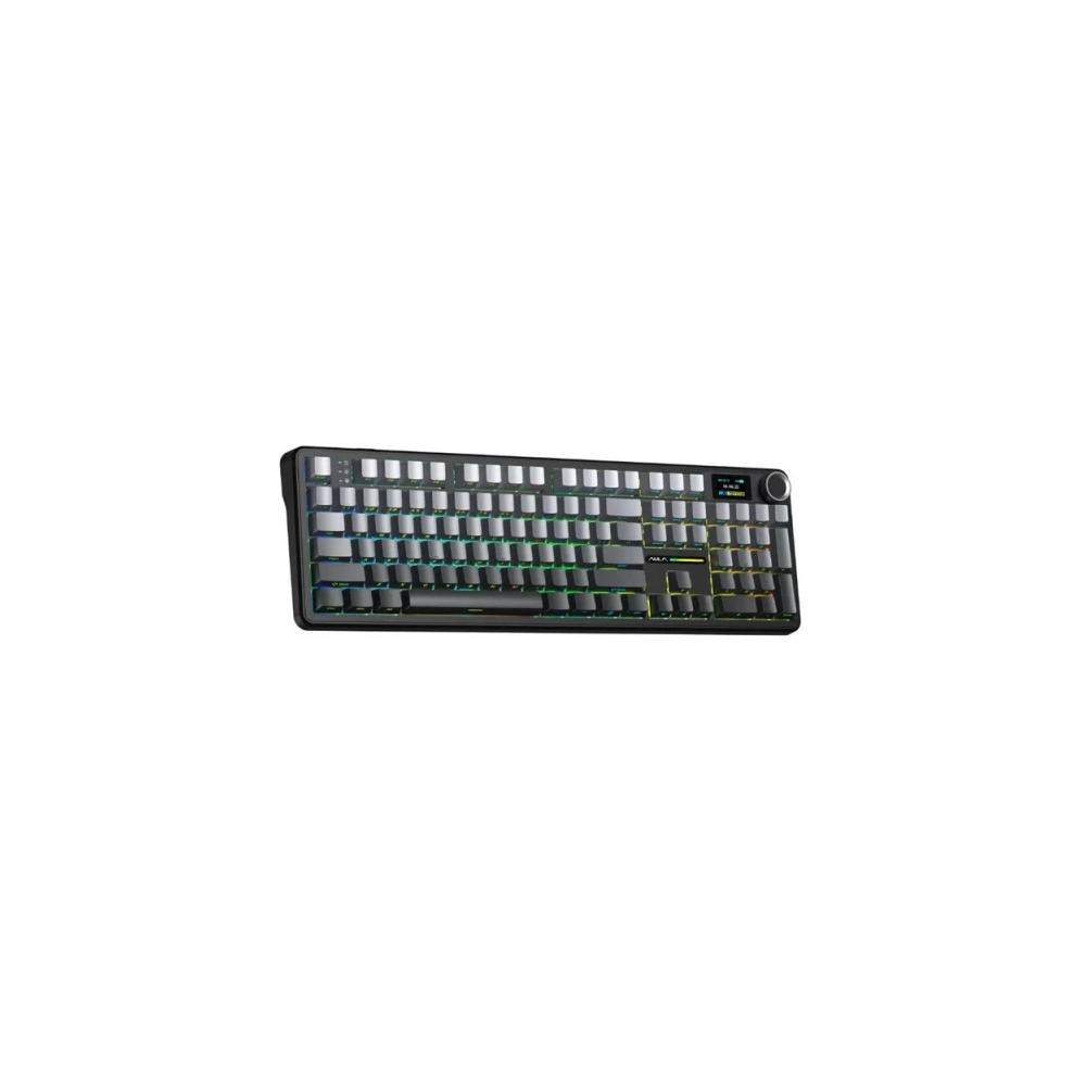 კლავიატურა Aula F108PRO, Nimbus switch V3, Wireless, Bluetooth, USB-C, RGB, Mechanical Gaming Keyboard, Gradient Gray