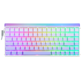 კლავიატურა Aula HERO 84, Jade King Magnetic Switch, Wired, USB, RGB, Mechanical Gaming Keyboard, Gradient Purple