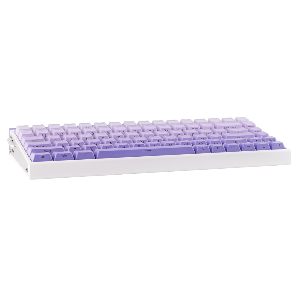 კლავიატურა Aula HERO 84, Jade King Magnetic Switch, Wired, USB, RGB, Mechanical Gaming Keyboard, Gradient Purple