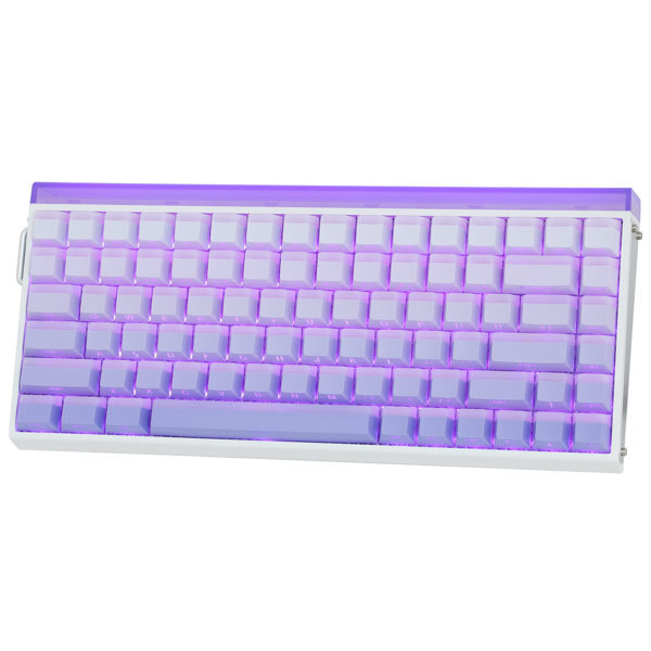 კლავიატურა Aula HERO 84, Jade King Magnetic Switch, Wired, USB, RGB, Mechanical Gaming Keyboard, Gradient Purple
