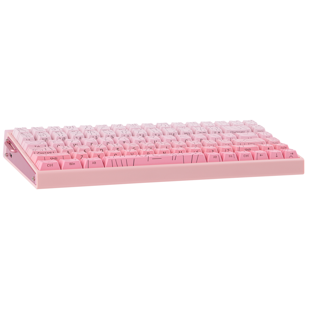 კლავიატურა Aula HERO 84, Dragon King Magnetic Switch, Wired, USB, RGB, Mechanical Gaming Keyboard, Gradient Pink