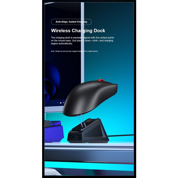 Gaming Mouse Aula SC380Pro, Wireless, USB, Bluetooth, Black