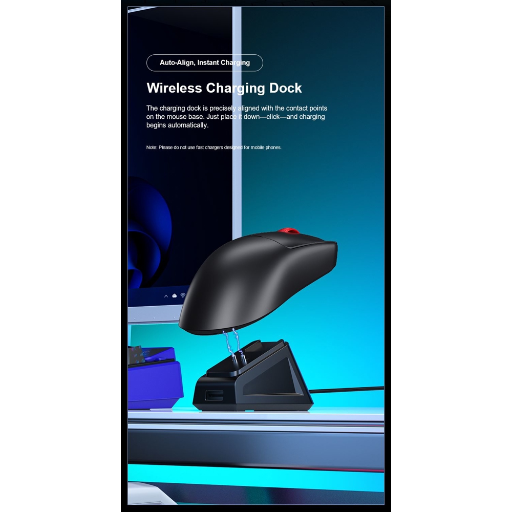 Gaming Mouse Aula SC380Pro, Wireless, USB, Bluetooth, Black