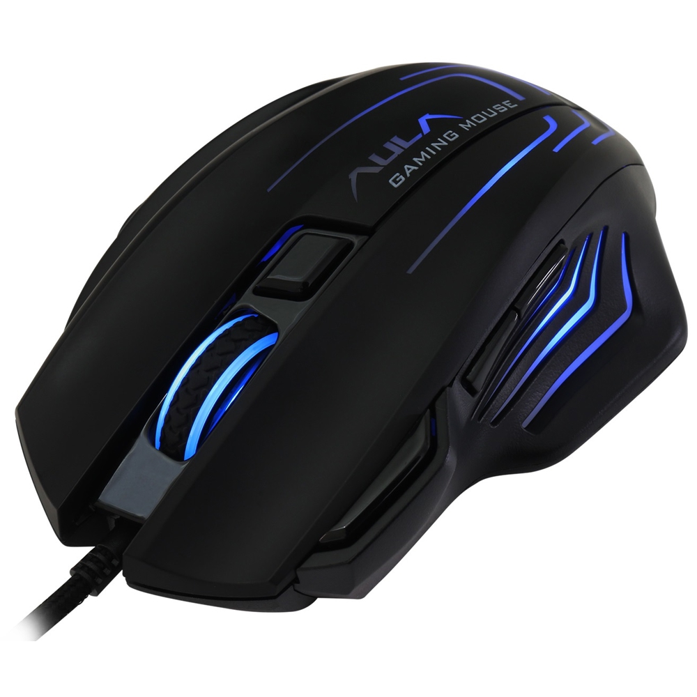Gaming Mouse Aula S18 Black-Rainbow, Wired, USB, Black