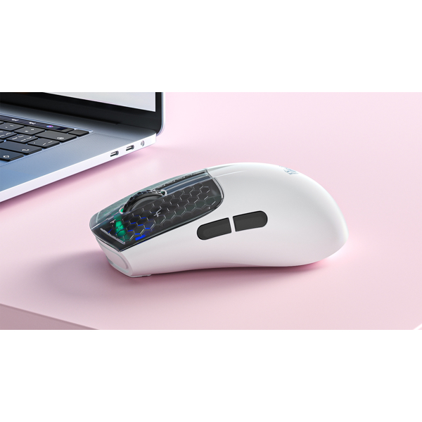 მაუსი Aula SC560, Wireless, Bluetooth, USB, Mouse, White