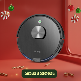 ILIFE A10s Laser Navigation Robotic Vacuum & Mop with APP Control