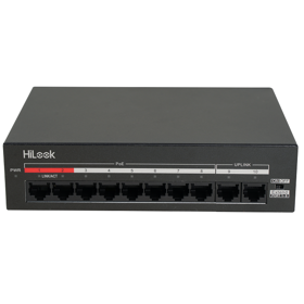 PoE+ Switch HiLook NS-0110MP-60, 8Port, Black