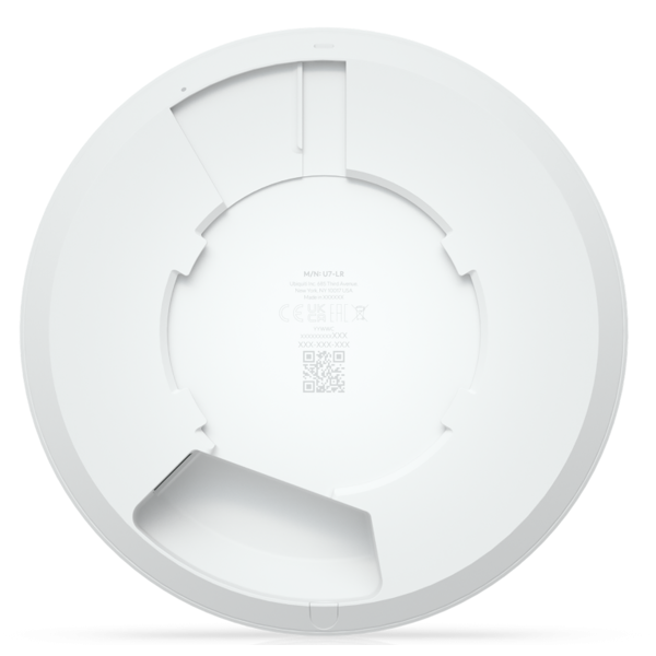 დაშვების წერტილი Ubiquiti U7-LR UniFi U7 LR, 4.3Gbps, WiFi 7 Access Point, White