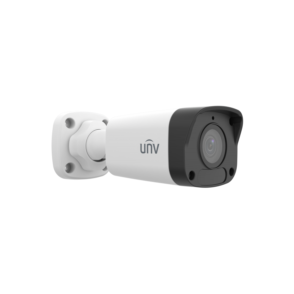 ვიდეო სათვალთვალო კამერა Uniview IPC2122LB-AF40-A2, 2Mp, Fixed IR Bullet Network Camera, White