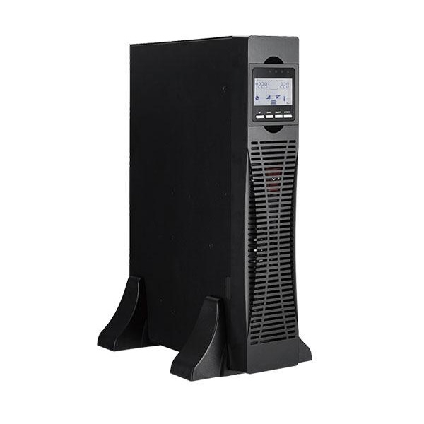 უწყვეტი კვების წყარო Kstar MP RT 2k S, On-line RT, 2KVA/1.8KW, LCD, USB, UPS, Black