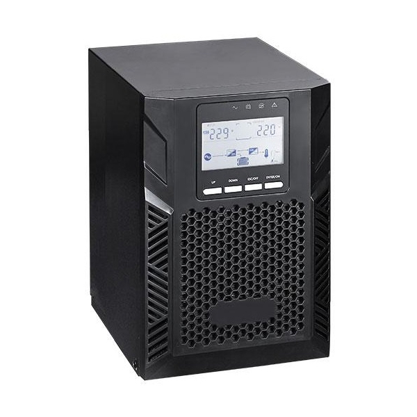 უწყვეტი კვების წყარო Kstar MP 3k H-96V, On-line Tower, 3KVA/2.7KW, LCD, USB, UPS, Black