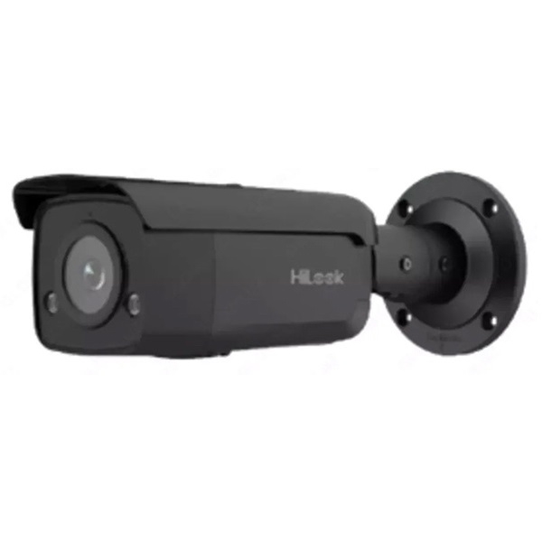 Fixed Bullet Network Camera HiLook IPC-B449H(4mm), 4MP, Black