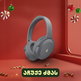 ყურსასმენი Edifier WH700NB Pro, Headset, Wireless, Bluetooth, With ANC, Grey